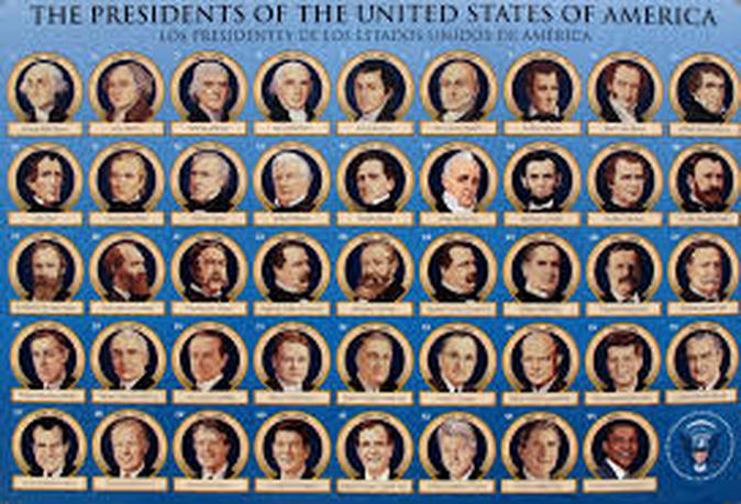 all 45 presidents in order